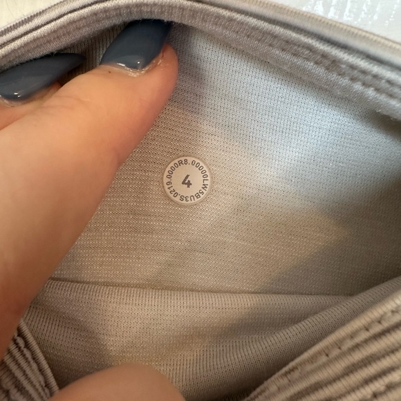 Lululemon Train Times 7/8 Pant 25" Wee Are From Space Nimbus Battleship Sz.4 - Picture 7 of 11